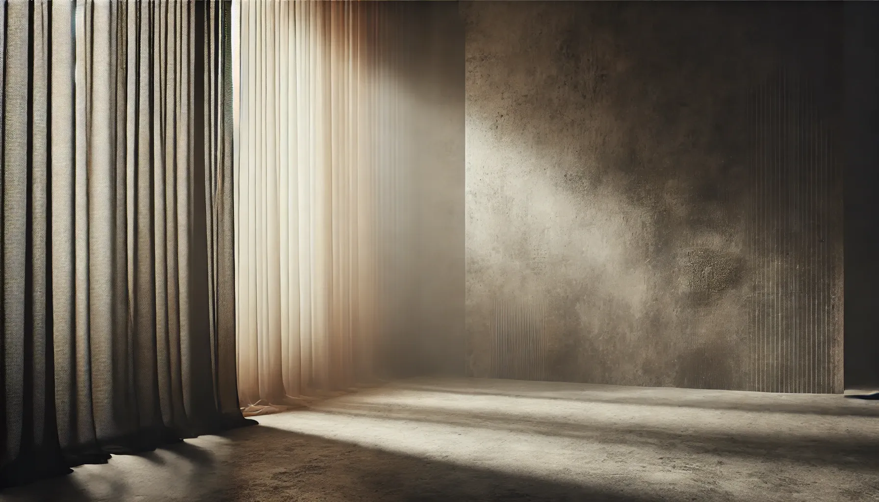 The ridged surface of the moon